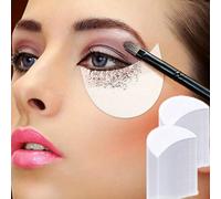 Shein 50 piezas/30 piezas Escudos para delineador de ojos sin pelusa - Almohadillas protectoras para aplicación de sombras de ojos sin manchas, herramienta