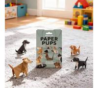 Shein 50 piezas Kit de Origami 3D de Animales - Juego de Manualidades de Papel con Gatos y Perros, Juguete Educativo STEAM, Adecuado para Proyectos de Arte