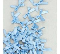 Shein 50 piezas/Paquete Lazos de cinta coloridos, decoración para envolver regalos, decoración para tarjetas hechas a mano, accesorios para el cabello, lazo