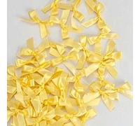 Shein 50 piezas/paquete Lazos de cinta coloridos, decoración para envolver regalos, decoración para tarjetas hechas a mano, accesorios para el cabello, lazo