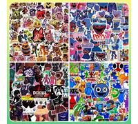 Shein 50 piezas Ro-Blox, Rainbow/Friends, Poppy/Playtime, FNAF, Anime Fans Merch Stickers, Adecuado para portátiles, teléfonos, equipaje, tazas, cuadernos,