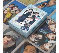 Shein 50 piezas Tarjetas de Fotos LOMO de Doble Álbum Moonwalker de LNG/SHOTX Shot Callers Edición Limitada de Alta Definición de Mercancía de Grupo de K-Po