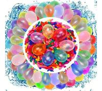Shein 500 piezas de globos de agua reforzados y engrosados, globos de agua de látex, adecuados para que los adultos jueguen a batallas de agua - diversión d