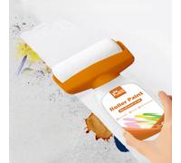 Shein 500g Pintura blanca para reparación de paredes, pintura de látex a base de agua y sin olor, pintura con rodillo para cubrir grafitis y manchas en la p