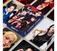 Shein 55 piezas Edición Limitada StrayK1ds RUN IT THIS & THAT Álbum Tarjetas Fotográficas Coleccionables Lomo, Tarjetas de Mercancía K-POP, Incluyendo Know,