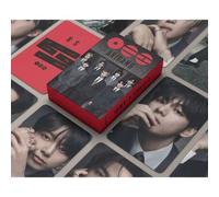 Shein 55 piezas Juego completo de tarjetas holográficas del álbum K-POP BT5 ARIRANG/SWIM, que incluye a RM, Jin, J-Hope, Jimin, V y otros miembros, mercancí