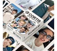 Shein 55 piezas Juego de Photocard Kpop CORTI S - James Zhao Yufan, Juhoon Kim, Seonghyeon Yum, Keonho - 1er EP COLOR OUTSIDE THE LINES Con l