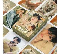Shein 55 piezas Kpop Kidsstray Sk+Seventenn BangChan Le Know Seo Chang-Bin Hwang Hyun-JIN FELIX Kim Seung-Min I.N 124 piezas (60 tarjetas holográficas + 64