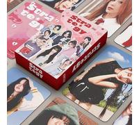 Shein 55 piezas Tarjetas fotográficas de la 14a generación del álbum coreano TW, edición coleccionable de tarjetas mágicas encantadoras, diseño exquisito, s