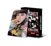 Shein 55 piezas Tarjetas Lo Mo Jay Park New Boy Group LNG SHOT Debut LNGS HOT, Tarjetas Fotográficas de Estrellas del Álbum Debut SHOT CALLERS de Jay Park N