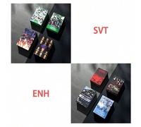 Shein 55 piezas Tarjetas LOMO de alta calidad de la ola coreana y la banda de chicos KPOP ENH SVT. para el merchandising del nuevo álbum, incluyendo a HEESE