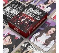 Shein 55 piezas Tarjetas LOMO del Club de Fans Hello Monstiez KPOP - Colección de pósteres y fotos vívidos, perfectos para cumpleaños, graduación, vacacione