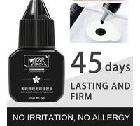 Shein 5ml Pegamento personal para pestañas, de larga duración, inodoro, impermeable para extensión de pestañas - Dura hasta 45 días, inodoro, fórmula no irr