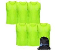 Shein 6/12 piezas Chalecos de práctica de equipo de entrenamiento Malla Petos deportivos Camisetas de fútbol y baloncesto para entrenamiento