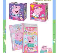 Shein 6/200 piezas Pegatinas de Peppa Pig, pegatinas de recompensa de dibujos animados, pegatinas de cuentas de mano lindas, mejores regalos para buenos ami