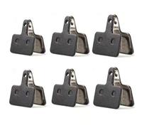 Shein 6 pares de Accesorios de bicicleta CNC, Pastillas de freno de bicicleta para Shimano B01S/M375/M395/M416, Pastillas de repuesto de disco de freno MTB