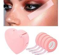 Shein 6 piezas Cinta para sombra de ojos, Lápiz delineador de ojos, Herramienta auxiliar para maquillaje de ojos, Pasta para finalizar el maquillaje de ojos