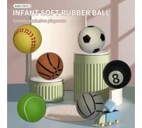 Shein 6 piezas Pelotas sensoriales para bebés, set de pelotas de textura suave, juguetes de estimulación táctil para bebés, material de PVC, regalo de cumpl