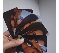Shein 6 piezas Tarjetas Lomo de Fotos del Nuevo Álbum del Grupo de Chicas KAT-SEYE, Poses & Expresiones Dinámicas, Tarjetas Coleccionables de Moda Clásica,