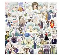 Shein 60 pegatinas del anime Kamisama Kiss, pegatinas lindas de dibujos animados Kamisama Hajimemashita, adecuadas para botellas de agua, portátiles, teléfo
