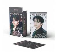 Shein 60 piezas Tarjetas Lomo KPOP SKZ Do It SOLO + 32 piezas Pegatinas, Tarjetas Fotográficas de Alta Definición, Tarjetas Lomo Doble Cara, Álbum, Mercancí