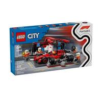 Shein 60443 Ferrari F1® Pit Lane City Ladrillos de construcción