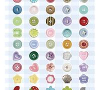 Shein 63/50 piezas Pegatinas de botón estilo Ins, pegatinas de grafiti, pegatinas baratas, pegatinas de vinilo, pegatinas para diario, pegatinas para tienda