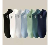 Shein 7 pares de calcetines estampados para mujer. Usa un par diferente cada día de lunes a domingo. Calcetines de verano para mujer resistentes al olor, qu
