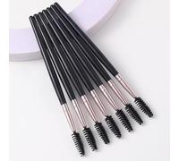 Shein 7 PIEZAS Delineador de ojos, cepillo de rímel, adecuado para cejas y extensión de pestañas, se puede usar repetidamente, cepillo de cejas, cepillo de