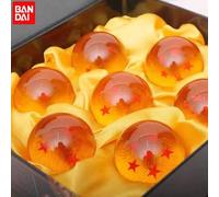Shein 7 piezas Figura de Bola de Cristal de Anime - Bola de Deseos del Dragón Invocador Estatua Coleccionable de PVC Modelo Decorativo | Regalo Perfecto par