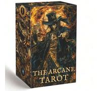 Shein 78 Cartas Magia Arcana Baraja de Tarot, 13x8cm, Juego Tradicional, Desbloquea tu Fuego Interior, Incluye Instrucciones en Papel, Juego de Cartas