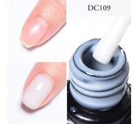 Shein Esmalte de uñas en Gel con Base de goma rosa de 7ML, Color rosa desnudo, semipermanente, barniz de Gel autonivelante UV LED