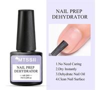 Shein 7ml Líquido Deshidratante Claro Para Preparar Las Uñas Antes De Aplicar Esmalte De Gel, No Requiere Lámpara Uv / Led Para Aplicar Base Y Capa Superior