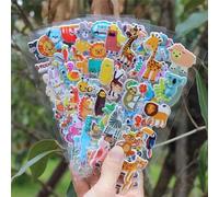 Shein 8-20 hojas de diferentes pegatinas 3D para niños y niños pequeños, pegatinas esponjosas, variedad de artículos de papelería, decoración de diario de b