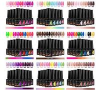 Shein 8 piezas Esmalte de uñas en gel de 7.3ml, de larga duración, libre de plomo, semi-permanente, para remojo en UV, para el verano, diseño de arte de uña