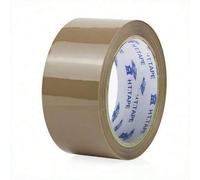 Shein 80 yardas de cinta de envío resistente - Cinta de sellado de cajas industrial de grado 2.6 Mil, cinta adhesiva de embalaje de color marrón oscuro para