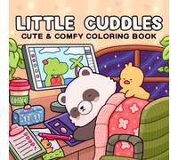 Shein (88 Páginas/211g) Little Cuddles: Libro de colorear para adultos y adolescentes con lindos amigos animales para relajación, vuelta al colegio, útiles