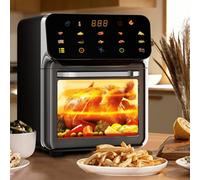 Shein 9.5 Litros Freidora de Aire, Electrodoméstico Esencial de Cocina, Horno Freidora de Aire Inteligente, Freidora de Aire Eléctrica Sin Aceite, Horno Tos
