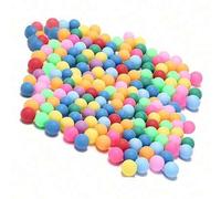 Shein 9/60 piezas Pelotas de ping pong de colores, bolas multicolor (bolas suaves sin plástico) aptas para el juego de ping pong, decoraciones de fiesta, pe