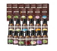 Shein 9 piezas de aceites esenciales perfumados, set de 8/6/4/2/1 pieza de aceites esenciales perfumados de 10ml, recambio de bolígrafo con fragancia a base