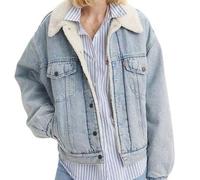 Shein 90S SHERPA TRUCKER MORNING SUN