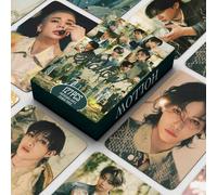 Shein 92 PIEZAS Juego de tarjetas fotográficas y pegatinas KPOP (60 LOMO + 32 pegatinas), tarjetas de colección de álbumes HD, series "5 estrellas" y "Karma