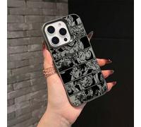 Shein a la UE (DE y ES) Funda de teléfono D-Dragons B-Balls Z Son Goku, compatible con modelos 17, 16E, 16, 15, 14, 13, 12, 11 Mini, Pro, Max, Air, X, XR, X