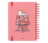 Shein A5 Love Yourself Snoopy Notebook, regalos de regreso a la escuela