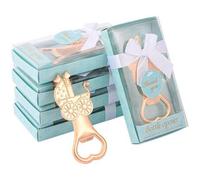 Shein Abrebotellas de cochecito en caja para baby shower para que los invitados revelen el género y la preferencia de la fiesta, recuerdo de boda para invit