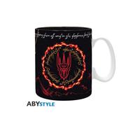 Shein ABYSTYLE - Taza Le Señor de los anillos Sauron - Producto oficial LORD OF THE RINGS - 460 ml - Impresión de alta calidad - Caja de cartón