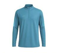 Shein Academy Men's Zip Football Top Blue