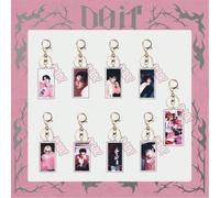 Shein Accesorio de llavero de acrílico con dibujos animados del nuevo álbum "DO IT" de la celebridad KPOP-STAY Straykid (Retire la película protectora del l