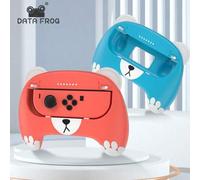 Shein Accesorios de agarre del controlador de juego DATA FROG Switch Pro, soporte cómodo para Joy Con para juegos de NS