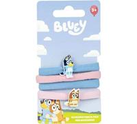 Shein Accesorios para el cabello Coletero 4 piezas Bluey- Juego de cabello y estilo con licencia oficial para niñas